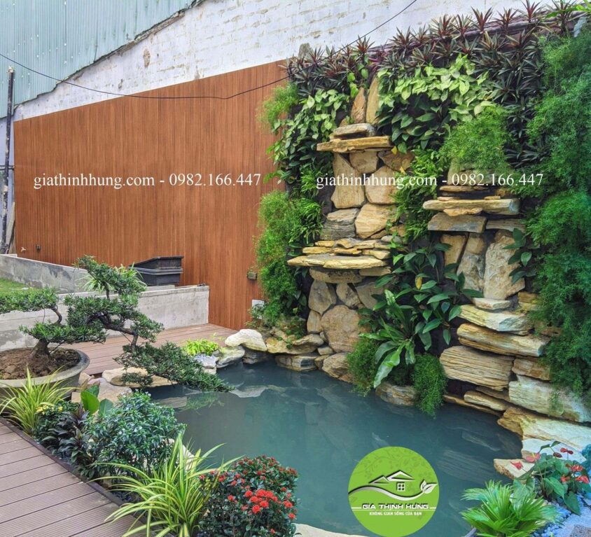 Hồ cá nhà Chị Châu – 10 Văn Cận – TP Đà Nẵng